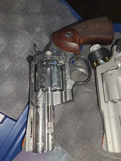 Colt Python Engraved Davidson edition #coltpython 357 Mag Revolver. Taurus 856 Stainless 38 Special.