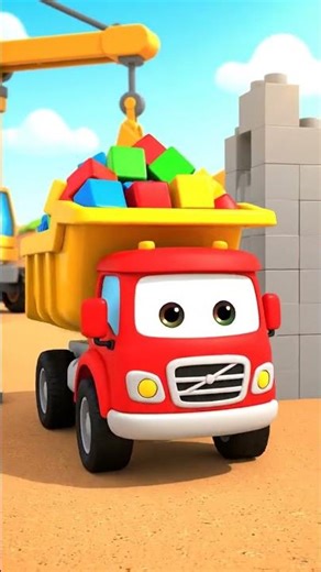 🏗️ Crane at Work! Lifting Heavy Things 💪 Construction#Shorts #Construction #HeavyMachinery #Building