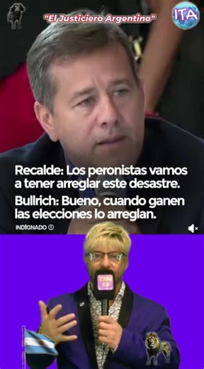 Mariano Recalde, that idiot, dreams of the return of Kirchnerism to power.