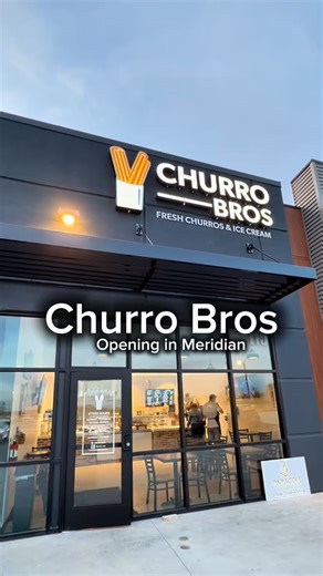 Natalie Nordstrom Plummer▫️ Boise & Idaho Social Media on Instagram: "🎉 @churro_bros officially opens in Meridian this Thursday! 🎉 Crisp, fresh churros still hot from the fryer, creamy ice cream, churro sundaes, filled churros, classic churros, and even custom cakes. It’s as good as it sounds. 🍦 📍 413 S Innovation Ln Ste 115, just off Ten Mile in front of Scheels 📅 Opening Day: Thursday, Nov 13 🎊 Grand Opening Celebration: Saturday, Nov 15 starting at 10:16am The first 300 people on Saturd