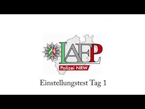 Polizei NRW Auswahlverfahren - PC Einstellungstest Polizei NRW im LAFP Münster