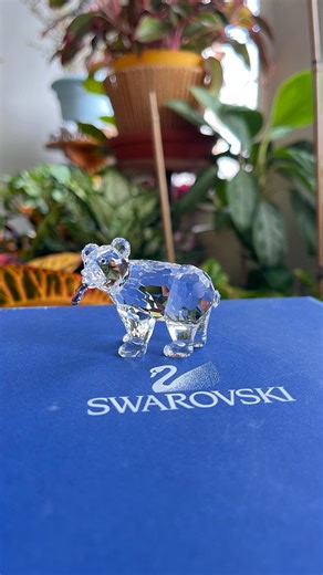 Swarovski Grizzly Bear Crystal Figurine Brand New in Box Mint - Etsy Australia
