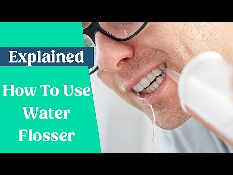 How To Use A Waterpik/Water Flosser