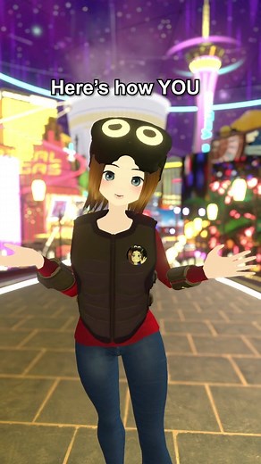Now you can be anime! #vrchat #vrtok #avatar #edu #quest #anime | avatar
