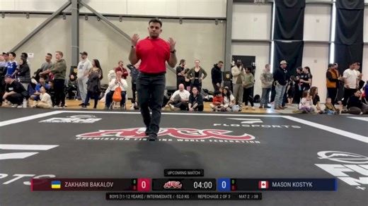 Zakharii Bakalov vs Mason Kostyk 2026 ADCC Calgary Open