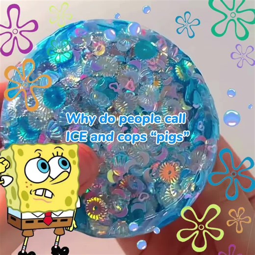 Creative ASMR Slime Inspired by Spongebob