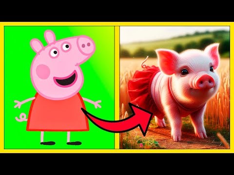 What Peppa Pig Characters Would Look Like in Real Life