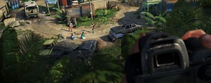 Far Cry 3 gameplay video with commentary shows goat archery practice, sandbox shootings