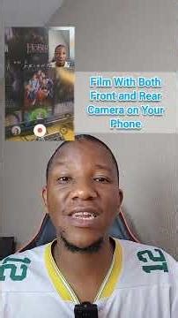 How To Record With Front & Back Camera At The Same Time (Step-By-Step Guide) #fyp #fypp #trending