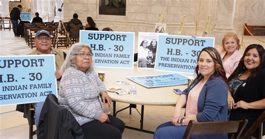 Paiute Tribe hosts rally at Utah Capitol for proposed Indian Family Preservation Act