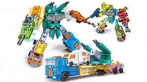 Watch The video of 20 math signs combine into two large robot or a large robot and a large combat vehicle on Amazon Live