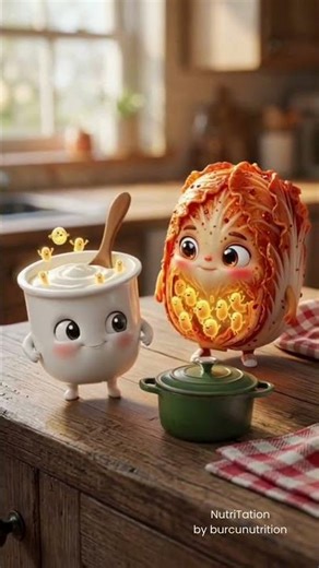 Probiotics vs Prebiotics in 30 seconds 🧅🥛