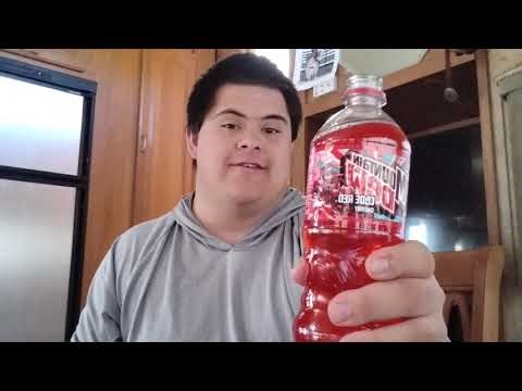 I CHUG ALL THE WAY DOWN OF MOUNTAIN DEW CODE RED CHERRY