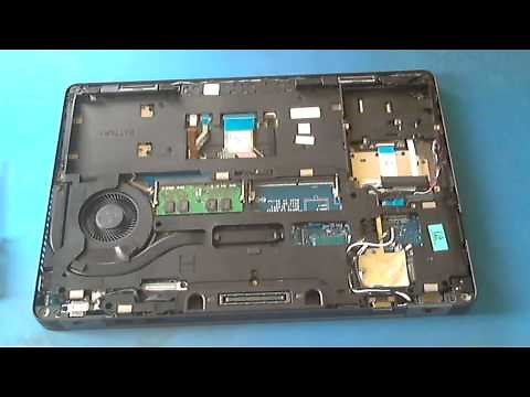 Dell Latitude E5470 / E5570 Skylake Disassemble + Thermal paste changing