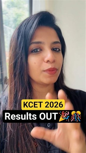 KCET 2026 Results OUT! 🚨 Check Your Rank Now | Jasmine Ma'am #shorts