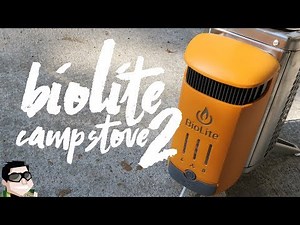 BioLite Camp Stove 2 Charging with Fire!!