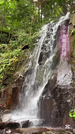 小ヶ倉観音の滝で癒しの滝行体験