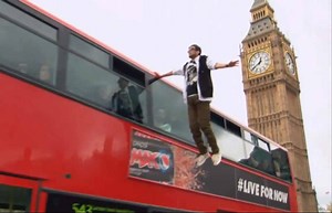Magician Steven Frayne Levitates Beside London Double-Decker Bus