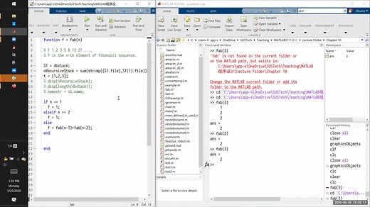 MATLAB程序设计-第十四周第六节-MATLAB断点和条件断点 debug技巧