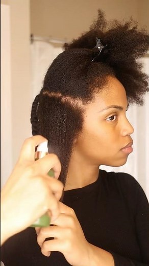 Styling Curly Hair with Moroccan Oil and Rose Water