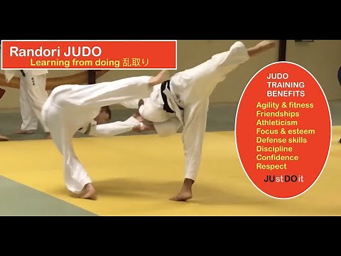 RANDORI JUDO: Learning by doing 乱取り