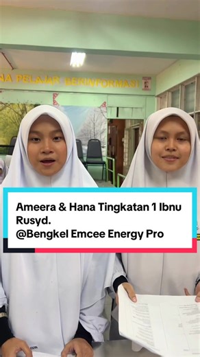 Emcee Energi Pro Bersama Ameera & Hana
