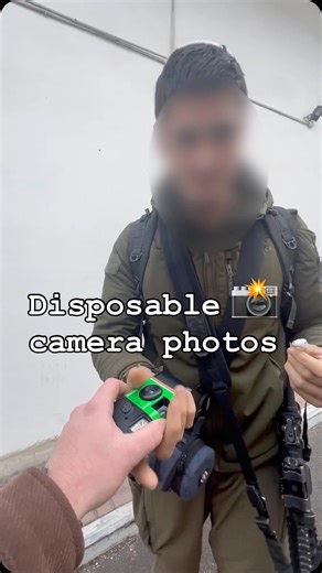 ‎Menachem Mendel Geisinsky חיילים מחייכים‎ on Instagram‎: "Snapped on a $20 disposable camera this week, but that film grain makes IDF basic training feel like timeless memories already. Good times sweating it out with the boys in the Negev desert, watching them grow stronger side by side, as they work their way towards being full combat soldiers. Do you like this trend? Should we do more of these? Let us know in the comments! 🇮🇱💪 #disposablecamera #israel #idf #צבא #israeli"‎