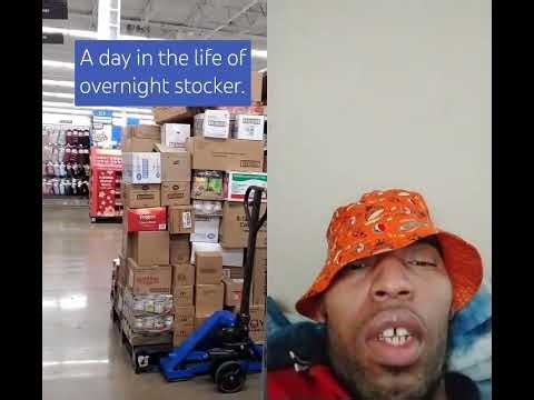 Walmart overnight stocker grind 🤑🤑💰