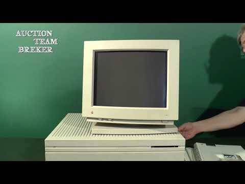 Lot 13: Apple Macintosh II Computer, 1987–90