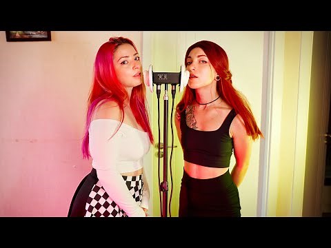 ASMR Yori + @vallyasmr Double Mouth Sounds for sleep (3Dio, 4K)