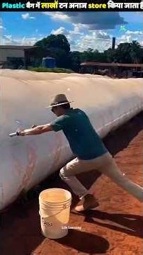 Brazil & Argentina’s Secret to Storing Massive Grain Without Warehouses 🌾😲#shorts #facts