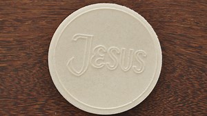 Download Communion Hosts Sacramental Breads Top View