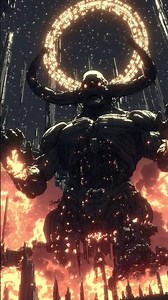 THE BURNING ENTITY | AI-Generated Cosmic Fireform