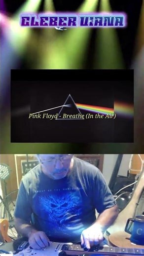 Breathe (Pink Floyd) - Solo de Slide na Guitarra | Cover por Cleber Viana