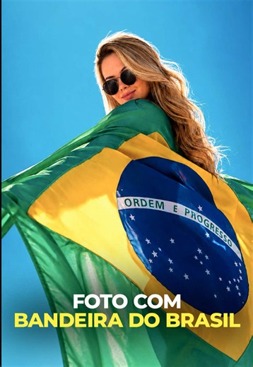 Como Fazer Foto da Copa com IA no ChatGPT usando a Bandeira do Brasil 🇧🇷✨ Quer criar aquela foto da Copa com cara de ensaio profissional, bandeira do Brasil aberta ao vento, céu azul e visual cinematográfico? O processo é simples: 1️⃣ Escolha uma foto sua com o rosto bem nítido 2️⃣ Abra o ChatGPT e Envie sua Foto 3️⃣ Cole o prompt certo 4️⃣ Gere a imagem 5️⃣ Se precisar, peça correção Se a IA mudar muito o rosto ou errar a bandeira, peça para refazer mantendo mais fidelidade à foto original. E