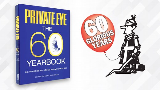 To celebrate Private Eye’s 60th anniversary, a host of stars perform extracts from all six decades of the magazine alongside editor Ian Hislop. Episode 1 features Jan Ravens, Lewis Macleod and Harry Enfield as well as regular Private Eye contributors Sarah Shannon, Zoom Rockman, Andrew Hunter Murray and writer of The 60 Yearbook, Adam Macqueen. | Private Eye Magazine