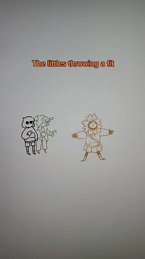 The littles are very sweet and rarely throw fits but it's lowkey kinda funny when they do -Fresh #dissociativeidentitydisorder#did#osdd#system#didtok#systok#art#doodles