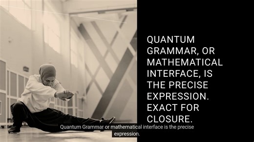 Fact verses Fiction Quantum Grammar