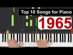1965 Top 10 Songs for Piano