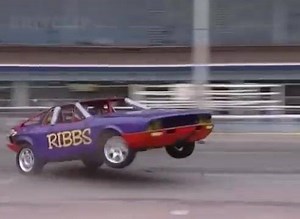 Britclip footage of Wimbledon's annual ramp rollover competition in 2005 | Northern Bangers