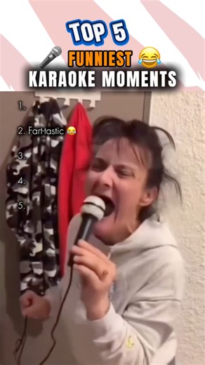 Ranking Top 5 Funniest Karaoke Singing Moments 😂🎤 #ranking #top5 #karaoke #singing #funny #singer