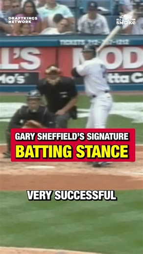 All the Smoke on Instagram: "“I had to create that to slow my bat speed down.” 👀 Gary Sheffield shares the origin story of his iconic batting stance. ALL THE SMOKE with the 6x MLB All-Star is now available on our YouTube!"