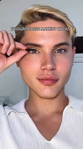 1.8M views · 2.2K reactions | Favourite Makeup Hacks of 2024 ✨ which one is your favourite  Products: @eylureofficial 3/4 length lashes @nyxcosmetics_uk Epic Ink Liner & wonder stick @hudabeauty easy bake loose setting powder @hourglasscosmetics Ambient soft glow foundation & Vanish airbrush concealer @elfcosmeticsuk Complexion Duo makeup brush @charlottetilbury Matte Beauty Blush Wand #makeup #makeuphacks #2024makeuptrends #beautytips #lash | Natan | Facebook