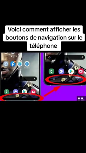 Afficher les boutons de navigation sur votre téléphone Android