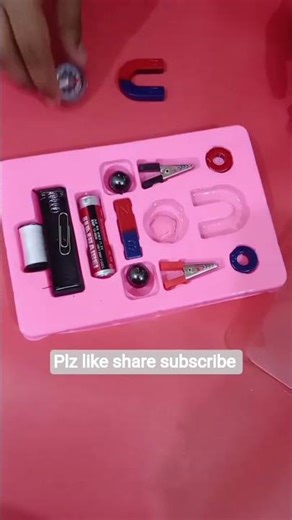 Magnetic science kit unboxing