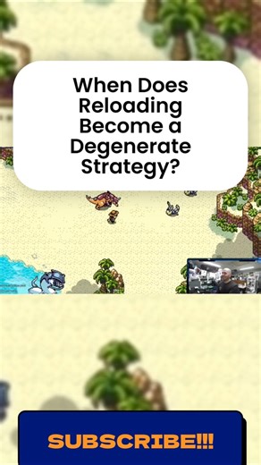 When Does Reloading Become A Degenerate Strategy? #gamedev #indiegame #demo #monstercrown