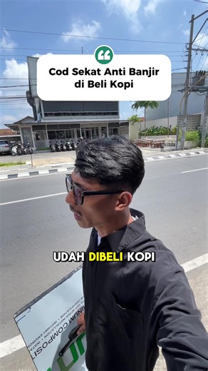Kemaren cod di depan rumah DC, sekarang cod di Beli Kopi 😂 #cod #sekatantibanjir #floodbar #belikopi