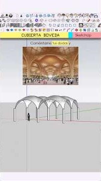 VAULTED ROOF - Learn SketchUp #sketchup #design #architecture #learning #model