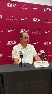 Eastern Kentucky women's basketball coach Greg Todd previews 2025-26 season