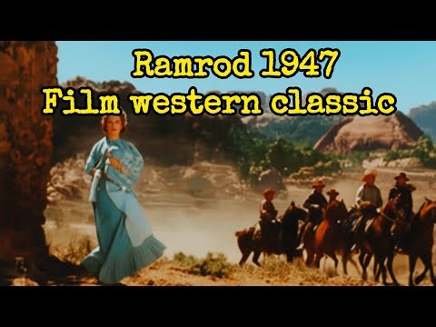 🎬 Ramrod (1947) | Colorized & Remastered Film Noir Western Classic